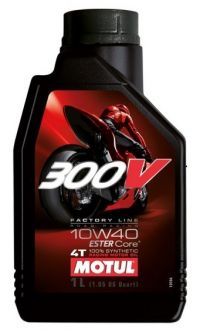 MOTUL 300V 4T Factory Line 10W40 1 litru 0 RON